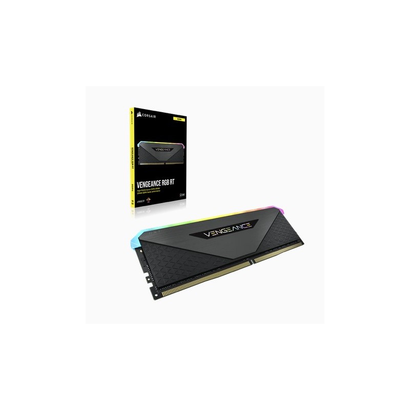 Corsair Vengeance RGB RT 32GB DDR4-4600 Kit (2x 16GB), CL18, grau